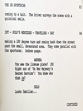 The Man From U.N.C.L.E. 'The 15 Years Later Affair'. Filmscript.