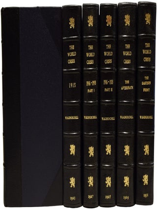 Item #69514 The World Crisis 1911-1918. [Complete in six volumes, including: 1911-1914; 1915;...