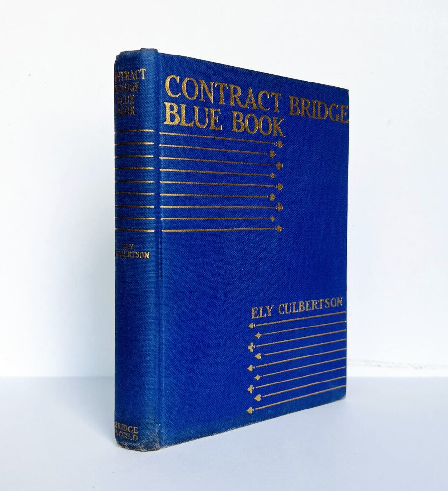Contract Bridge Blue Book James Bond source book, Ely CULBERTSON