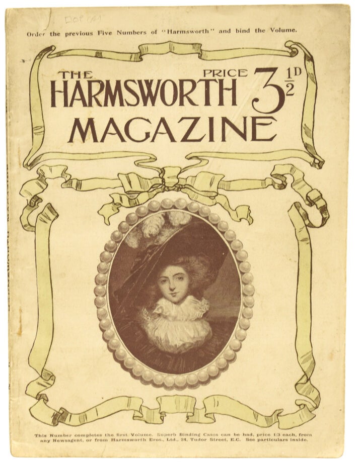 Item #69867 Man Overboard [in The Harmsworth Magazine no.6 for December 1898]. Winston Spencer CHURCHILL, Sir.