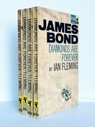 Item #69895 Diamonds Are Forever [four variant copies of the same impression]. Ian Lancaster FLEMING