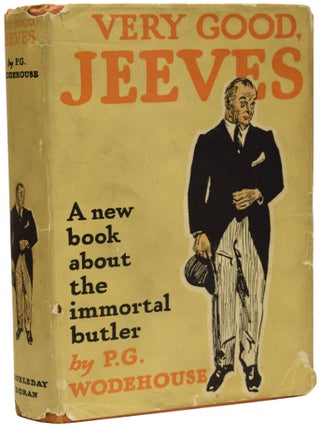 Item #69953 Very Good, Jeeves. P. G WODEHOUSE, Pelham Grenville