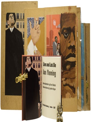 Live and Let Die. Set of seven original paintings for the First Illustrated Edition. Ian Lancaster FLEMING, HAYES.