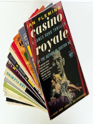 Item #70127 Ian Fleming's James Bond novels, the complete Signet paperback series....