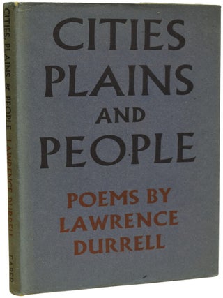 Item #70204 Cities, Plains, and People. Lawrence DURRELL
