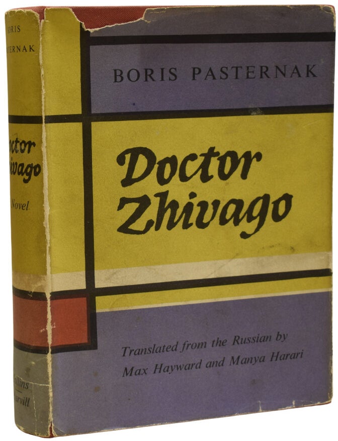 Doctor Zhivago. Translated from the Russian by Max Hayward and Manya ...