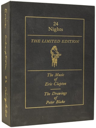 Item #70297 24 Nights / Twenty Four Nights. The Music of Eric Clapton. The Drawings of Peter...
