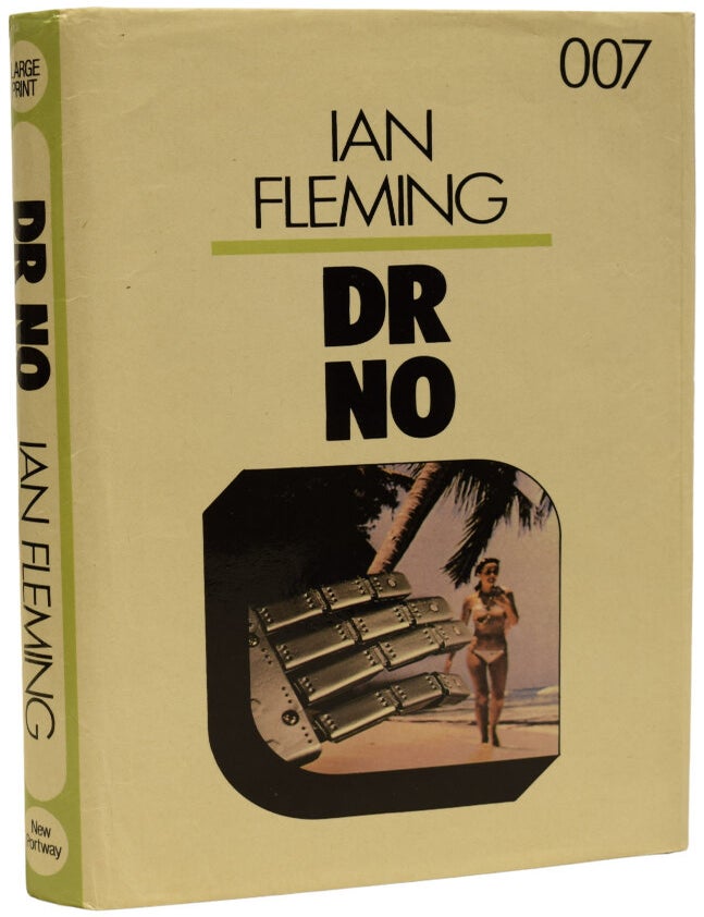 Item #70486 Dr. No [large print edition]. Ian Lancaster FLEMING.