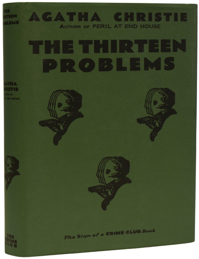 Item #70706 The Thirteen Problems. Agatha CHRISTIE, Dame.