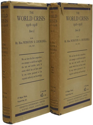 Item #70774 The World Crisis 1916-1918. Part I and Part II. Winston Spencer CHURCHILL, Sir