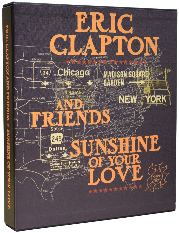 Item #70871 Eric Clapton & Friends. Sunshine of Your Love. The Crossroads Festivals 1999-2013. Eric CLAPTON, born 1945.