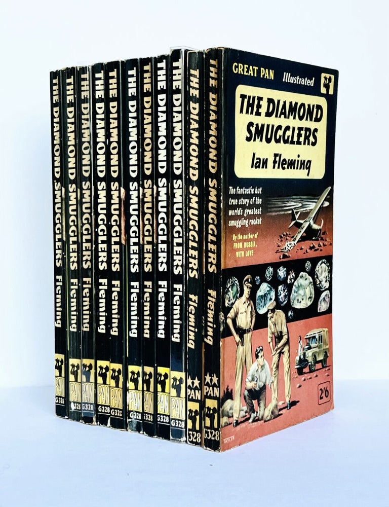 Item #71025 [Collection] The Diamond Smugglers. Complete Pan Paperback printings. Ian FLEMING.