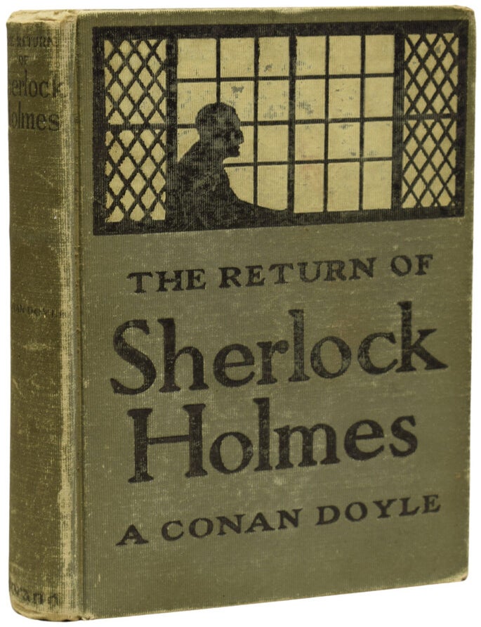 Item #71063 The Return of Sherlock Holmes. Arthur Conan DOYLE, Sir.