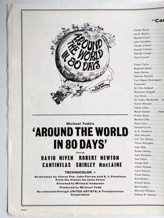 Around the World in 80 Days. Press Book [Exhibitors Campaign Book].
