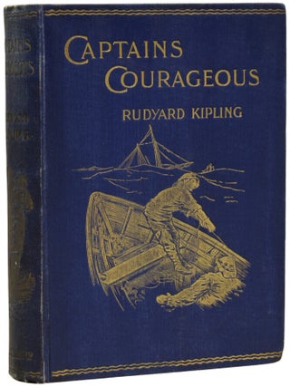 Item #71360 'Captains Courageous,' A Story of the Grand Banks. Rudyard KIPLING, I. W....