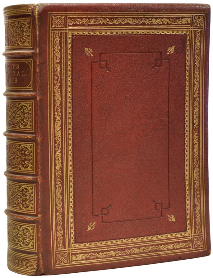 Item #71384 The Poetical Works of Sir Walter Scott, Bart. Complete in One Volume. With all his Introductions, Notes, Various Readings, and Notes by J.G. Lockhart, Esq. Walter SCOTT, Sir, J. M W. TURNER.