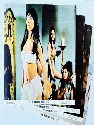 Item #71404 The Vengeance of She [LOBBY CARDS]. Henry Rider HAGGARD, Sir, Source