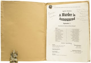 A Murder is Announced. Script for the BBC Radio play.