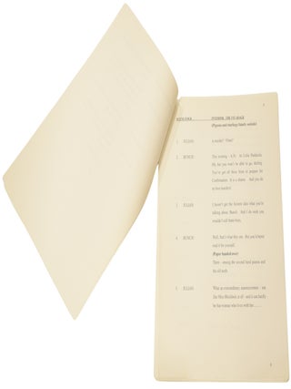 A Murder is Announced. Script for the BBC Radio play.