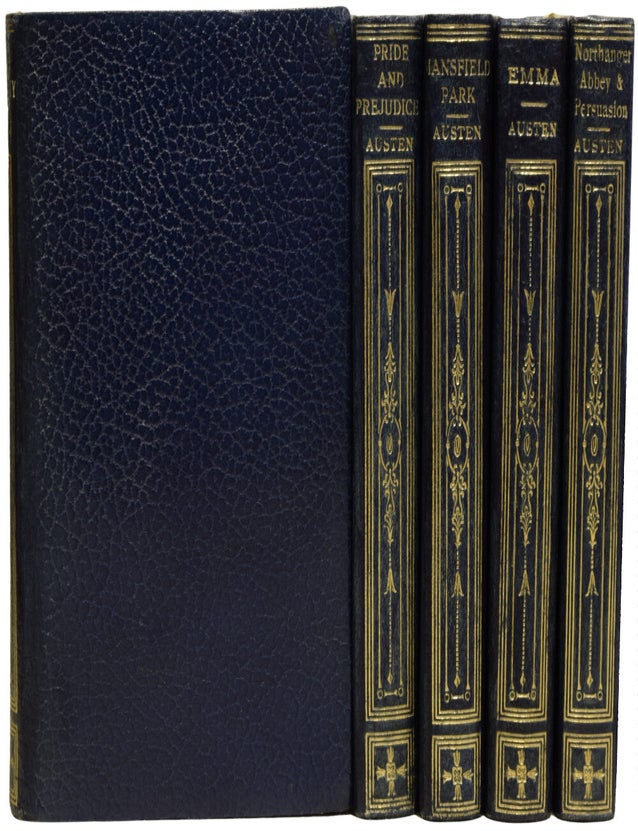 Item #71525 The Novels, comprising Pride and Prejudice, Sense and Sensibility, Mansfield Park, Northanger Abbey, Persuasion and Emma. With Introductions by R. Brimley Johnson. Jane AUSTEN.