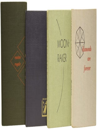 Complete First American Editions of Ian Fleming's James Bond series. [Set of works / novels comprising: Casino Royale, Live and Let Die, Moonraker, Diamonds Are Forever, From Russia With Love, Dr. No, Goldfinger, For Your Eyes Only (short stories inc. From A View To A Kill, Quantum of Solace), Thunderball, The Spy Who loved Me, On Her Majesties Secret Service, You Only Live Twice, The Man with the Golden Gun, and Octopussy & The Living Daylights (short stories)].
