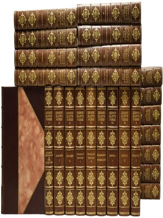 Item #71712 The Writings of George Eliot. Daniel Deronda; Middlemarch; The Mill on the Floss;...