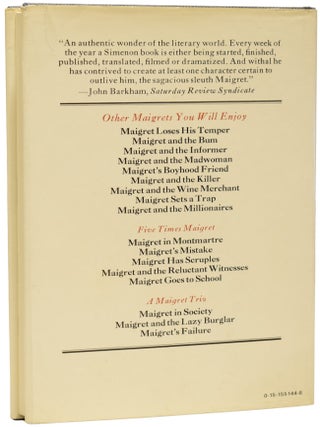 Maigret and the Loner. [Maigret and the Ghost].