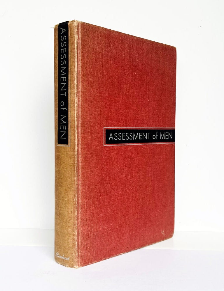 Item #71745 The Assessment of Men. Selection of Personel for the Office of Strategic Services. Office of Strategic Services Staff.