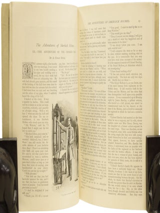 contributes to...'THE STRAND MAGAZINE'. No.31, ORIGINAL ISSUE IN WRAPPERS. 'The Adventures of Sherlock Holmes- The Crooked Man', July 1893.