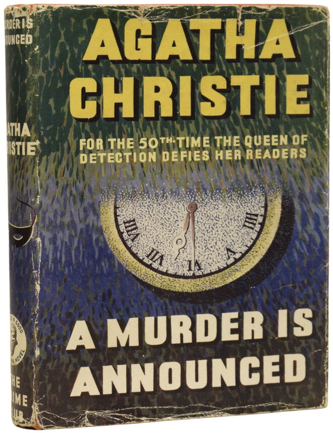 Item #71754 A Murder is Announced. Agatha CHRISTIE, Dame.