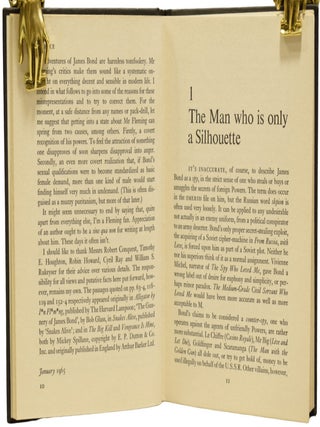 The James Bond Dossier.