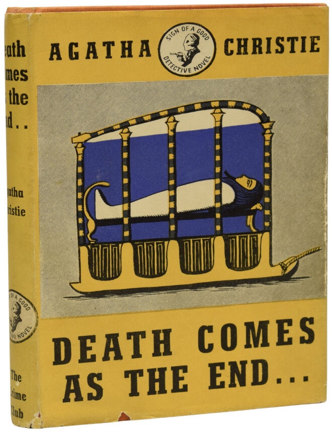 Item #71968 Death Comes as The End. Agatha CHRISTIE, Dame.