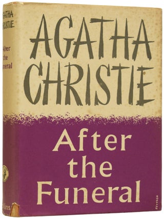 Item #71970 After the Funeral / Murder at the Gallop (First Edition hardback and Press book for...