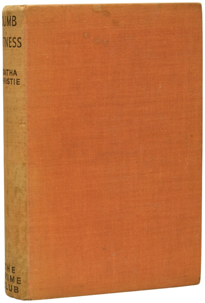 Dumb Witness Hercule Poirot Agatha CHRISTIE, Dame