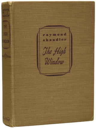 Item #72025 The High Window. Raymond CHANDLER