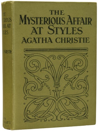 The Mysterious Affair At Styles. Agatha CHRISTIE, Dame.