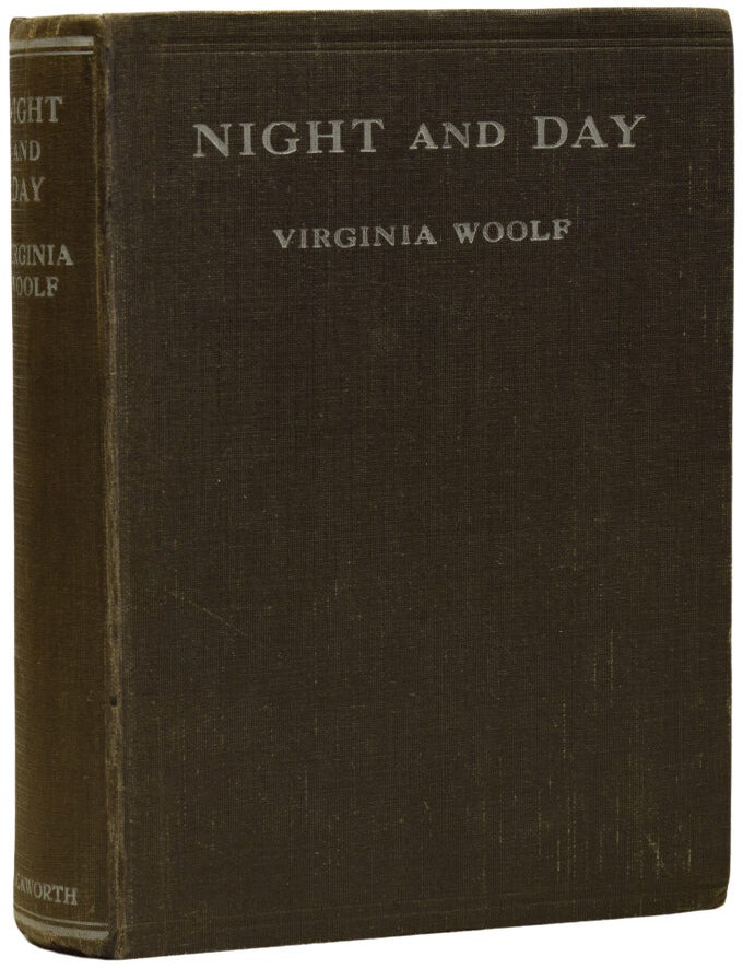 Item #72063 Night and Day. Virginia WOOLF.
