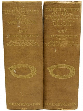 The Ring of the Niblung. A Trilogy with a Prelude by Richard Wagner: The Rhinegold and the Valkyrie together with Siegfried and The Twilight of the Gods. With Illustrations by Arthur Rackham. Translated by Margaret Armour.