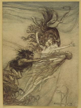 The Ring of the Niblung. A Trilogy with a Prelude by Richard Wagner: The Rhinegold and the Valkyrie together with Siegfried and The Twilight of the Gods. With Illustrations by Arthur Rackham. Translated by Margaret Armour.