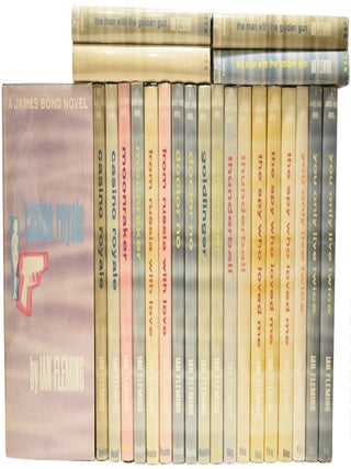 Item #72161 Dollar Mystery Guild Uniform edition of the James Bond novels. A complete set, with...