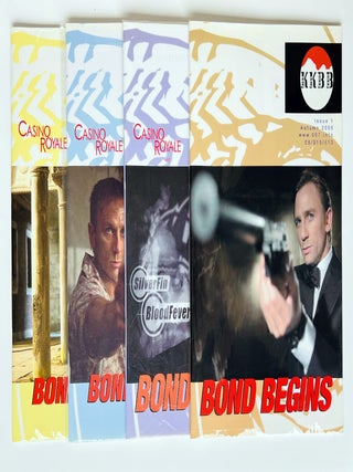 Item #72167 Kiss Kiss Bang Bang magazine. Issues 1-4, 2005-6. Ian / Bondiana FLEMING