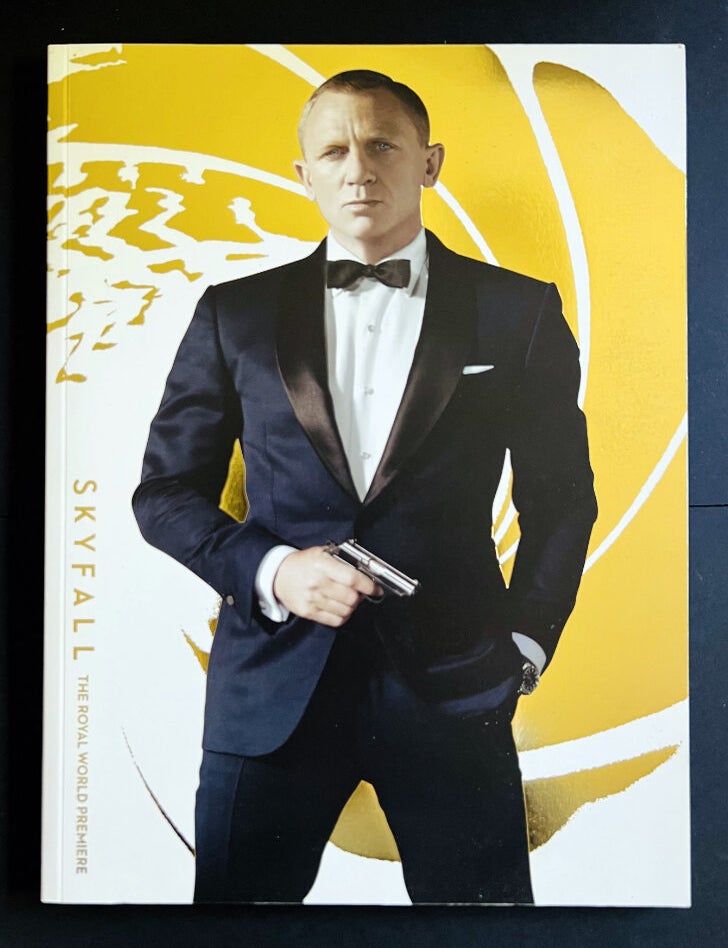 Item #72174 Skyfall. The Royal World Premiere. Film Programme. Ian / Bondiana FLEMING.