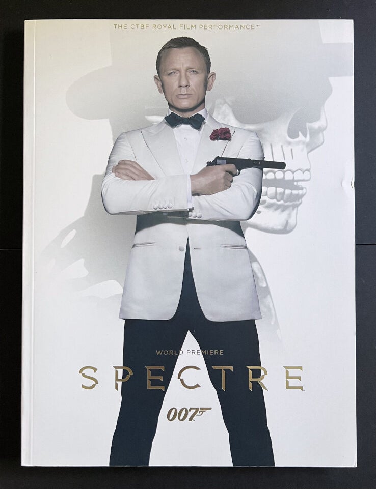 Item #72175 SPECTRE. The Royal World Premiere. Film Programme. Ian / Bondiana FLEMING.
