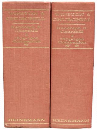Winston S. Churchill: Volume I Companion. Parts I and II: 1874-1900.