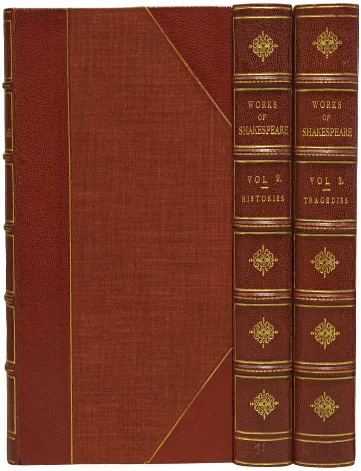 Item #72357 The Works of William Shakespeare. The Victoria Edition. William George CLARK, William Aldis WRIGHT, William SHAKESPEARE.
