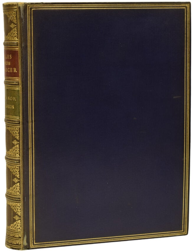 Item #72388 Tales from Chaucer: The Canterbury Tales done into Prose. Eleanor FARJEON, W. Russell FLINT, Geoffrey CHAUCER.