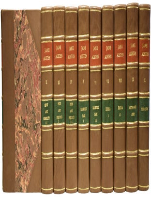 Item #72434 The Winchester Edition of the Novels [Works] of Jane Austen. Sense and Sensibility; Pride and Prejudice; Mansfield Park; Northanger Abbey; Persuasion; and Emma. Jane AUSTEN.