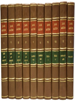 The Winchester Edition of the Novels [Works] of Jane Austen. Sense and Sensibility; Pride and Prejudice; Mansfield Park; Northanger Abbey; Persuasion; and Emma.