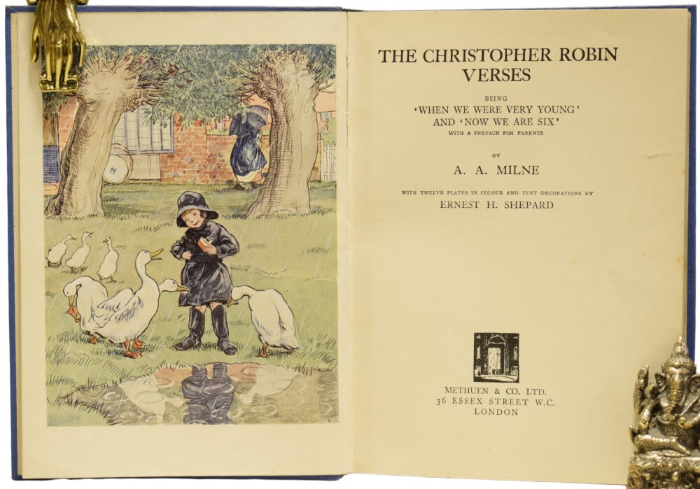 Shepard Christopher Robin The Christopher Robin Verses. Being 'When We Were Very Young' and 'Now ...