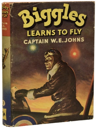 Item #72485 Biggles Learns to Fly. Captain W. E. JOHNS, Leslie STEAD